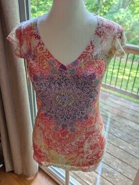 Handmade Mandala T Shirt